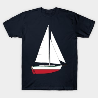 Cape George 36 Cutter Sailboat T-Shirt